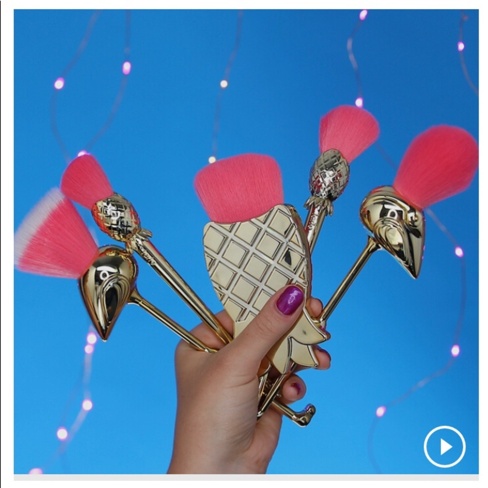 Tarte Let’s Flamingle 5 Brush Set - Picture 5 of 6